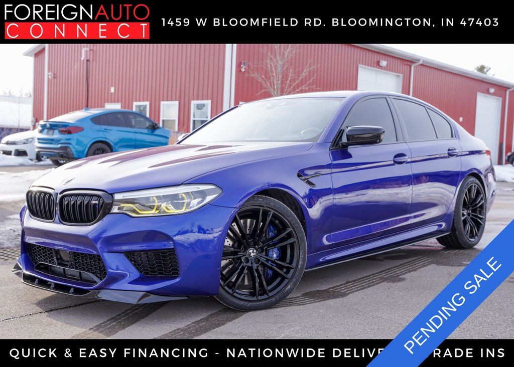 Marina Bay Blue Metallic 2019 BMW M5 AWD Sedan All-Wheel Drive 8-Speed Automatic