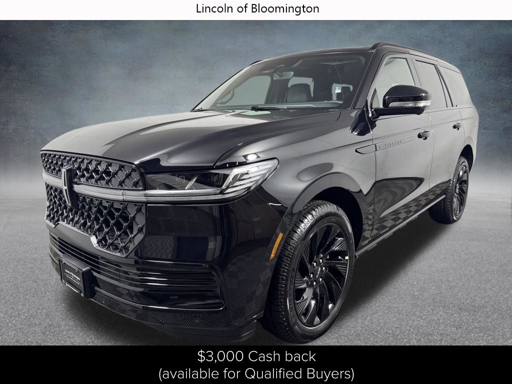 Black Metallic 2026 Lincoln Navigator SUV / Crossover Four-Wheel Drive Automatic