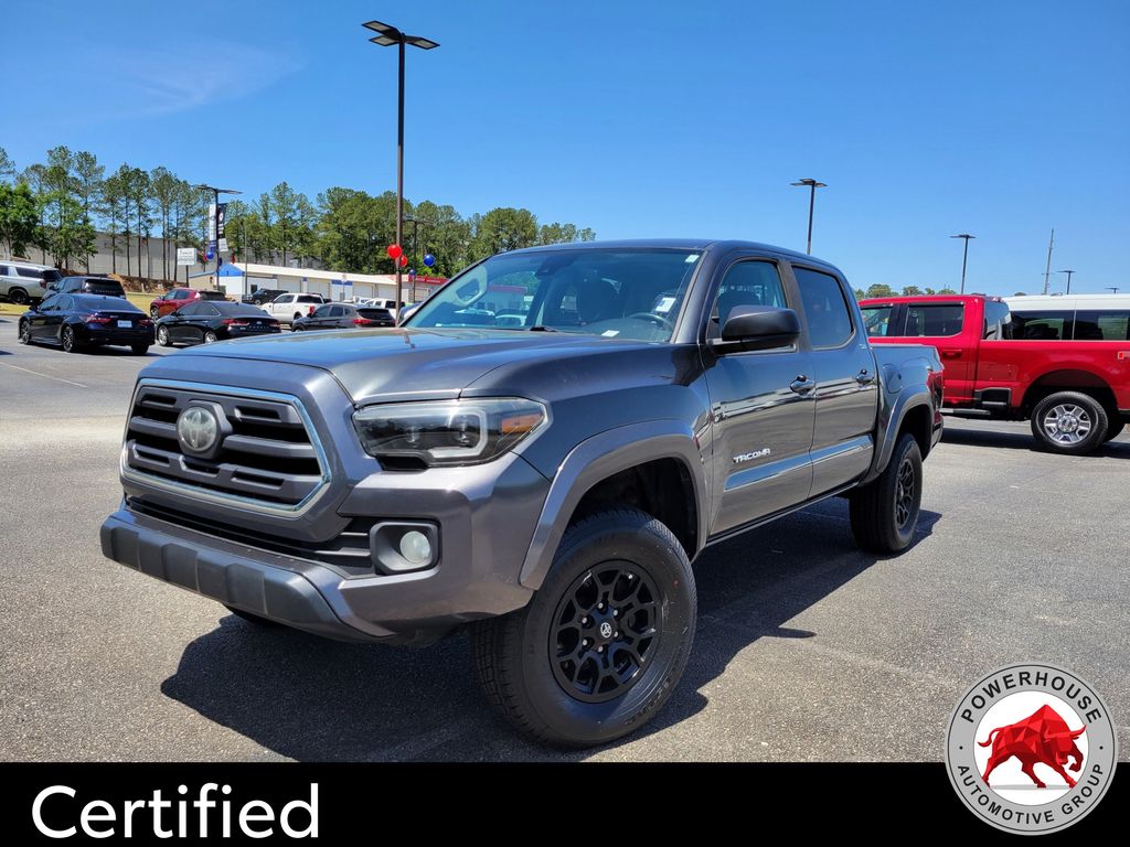 Magnetic Gray Metallic 2019 Toyota Tacoma Pickup Truck Four-Wheel Drive 6-Speed Automatic