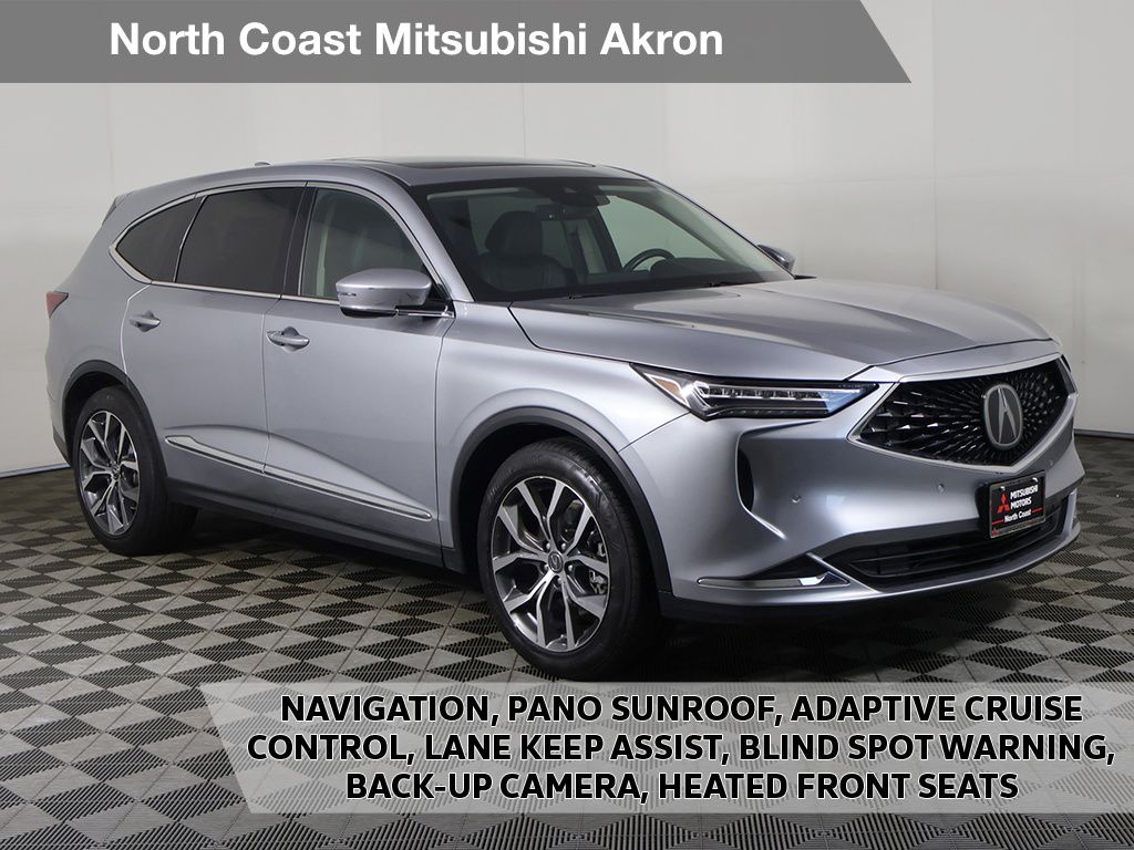 Silver 2023 Acura MDX SH-AWD with Technology Package SUV / Crossover All-Wheel Drive Automatic