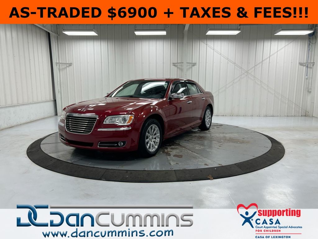 Deep Cherry Red Crystal Pearlcoat 2012 Chrysler 300 Limited RWD Sedan Rear-Wheel Drive 8-Speed Automatic