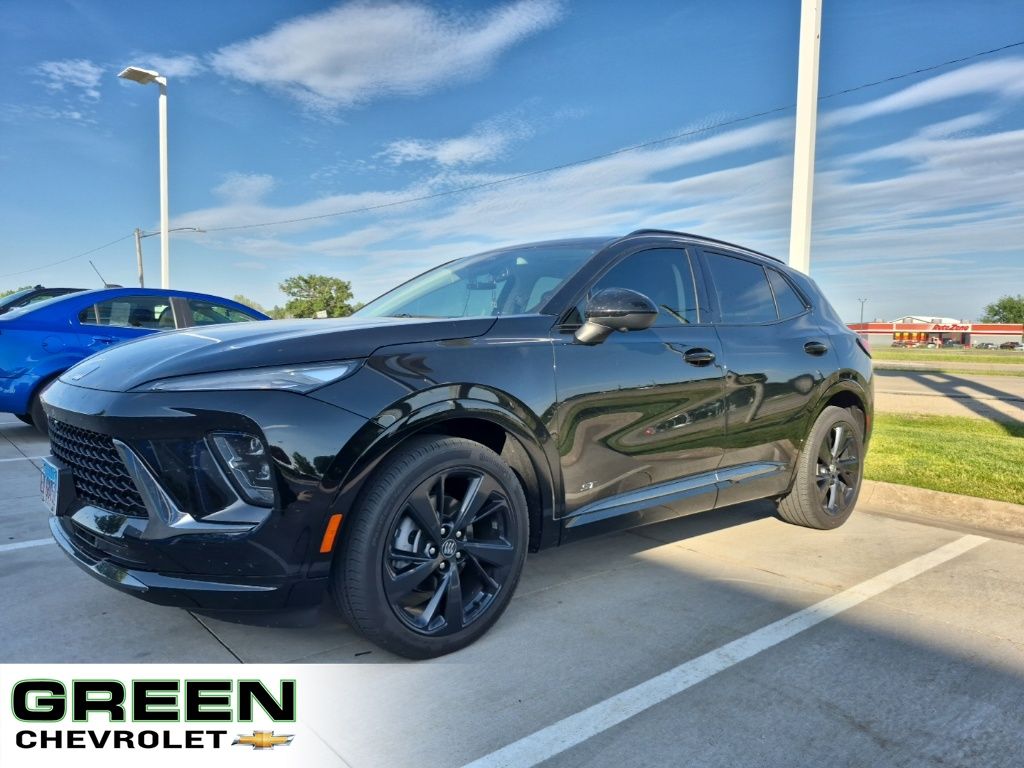 Black (Ebony Twilight Metallic) 2024 Buick Envision Sport Touring AWD SUV / Crossover All-Wheel Drive 9-Speed Automatic