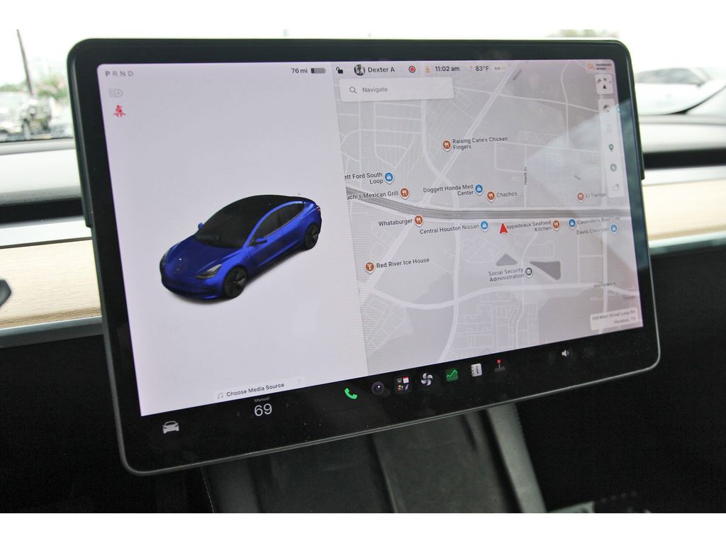 2021 Tesla Model 3 Long Range Blue at Legacy Ford