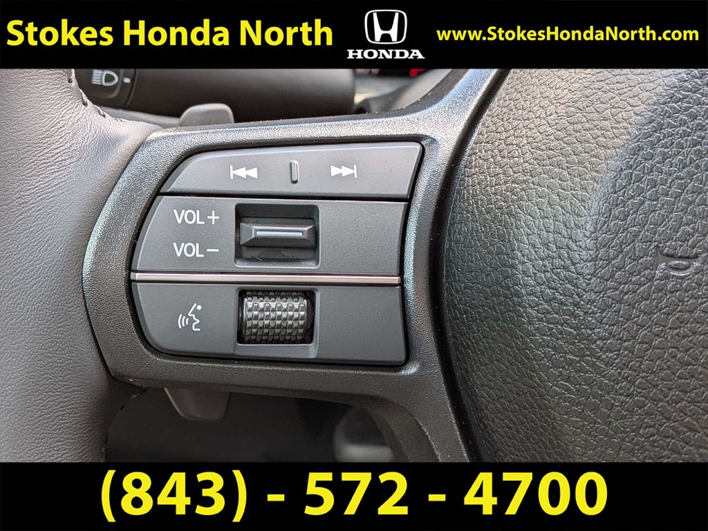 2025 Honda Accord Hybrid EX-L Red at Stokes Honda North