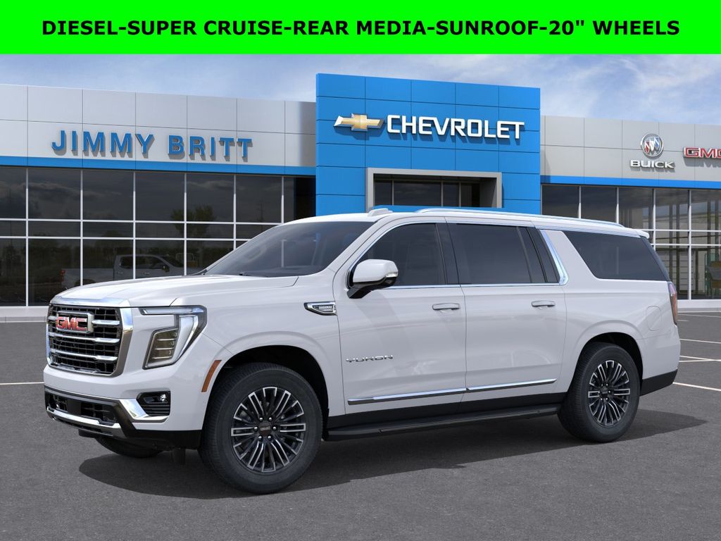 Summit White 2026 GMC Yukon XL Elevation RWD SUV / Crossover 4X2