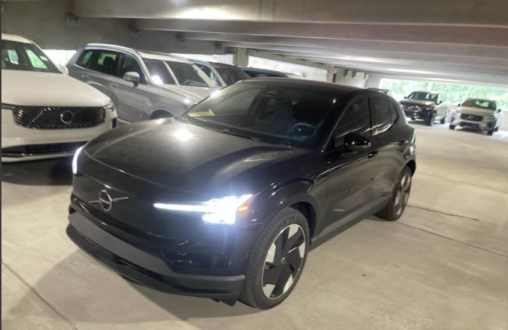 Onyx Black Metallic 2025 Volvo EX30 SUV / Crossover All-Wheel Drive 1-Speed Automatic