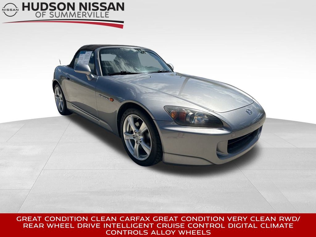 2008 Chicane Silver Metallic Honda S2000 Base RWD Convertible