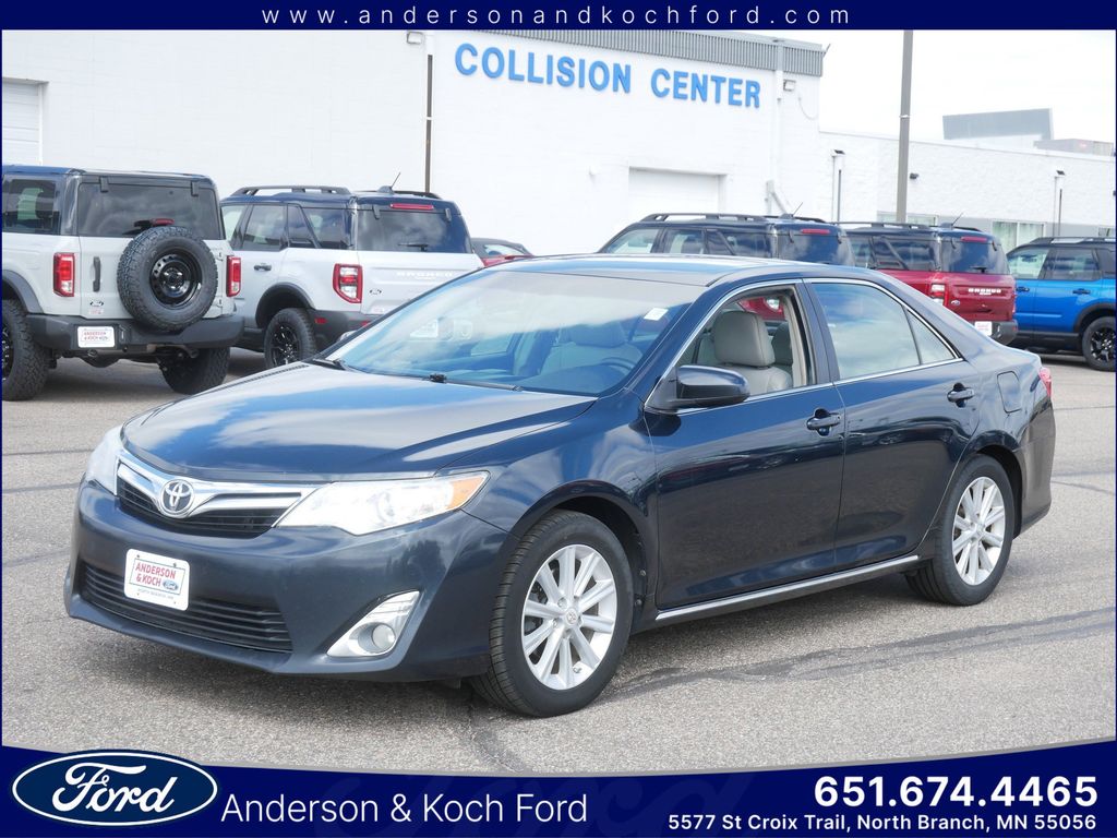 Cosmic Gray Mica 2013 Toyota Camry XLE V6 Sedan Front-Wheel Drive 6-Speed Automatic