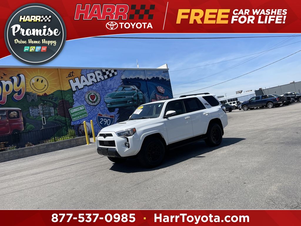 Ice Cap 2024 Toyota 4Runner TRD Off-Road Premium 4WD SUV / Crossover Four-Wheel Drive 5-Speed Automatic