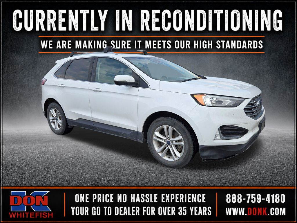 Oxford White 2020 Ford Edge SUV / Crossover All-Wheel Drive 8-Speed Automatic
