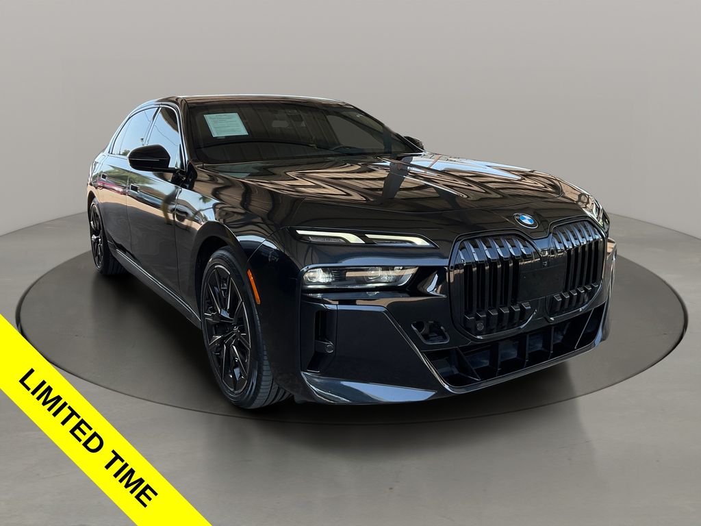 Black Sapphire Metallic 2023 BMW 7 Series Sedan Rear-Wheel Drive 8-Speed Automatic