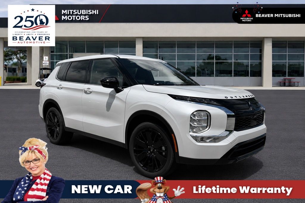 White Diamond 2026 Mitsubishi Outlander SUV / Crossover Front-Wheel Drive Continuously Variable Transmission