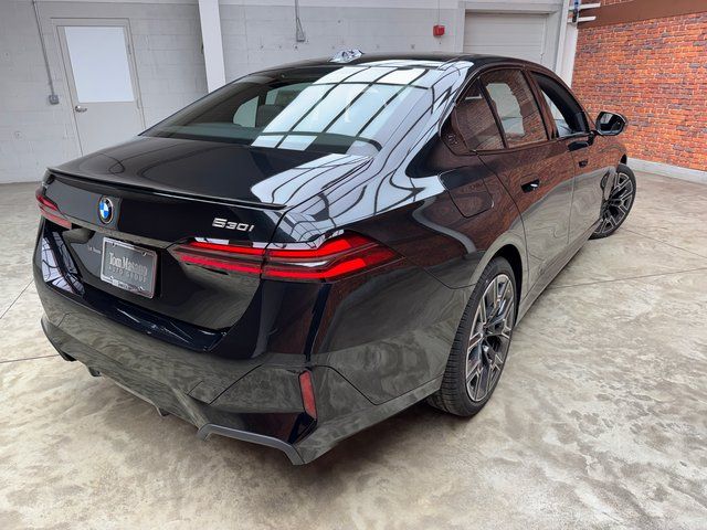 New 2026 Black BMW 530i xDrive image 5