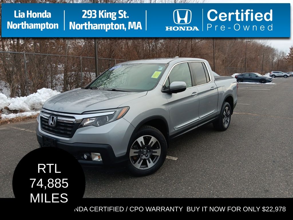 2019 Honda Ridgeline RTL AWD