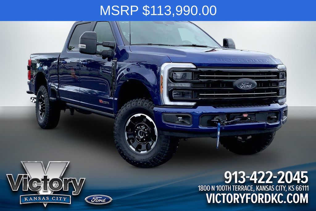 Argon Blue Metallic 2026 Ford F-350 Super Duty Pickup Truck Four-Wheel Drive Automatic