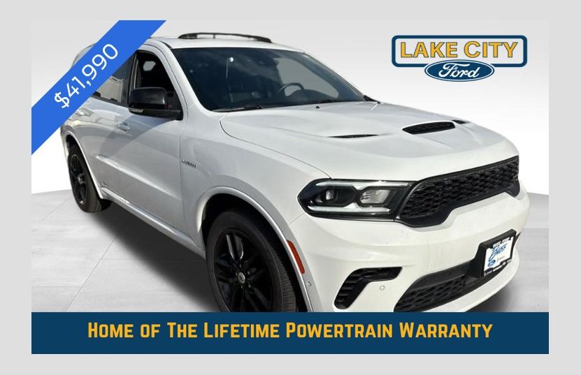 White Knuckle Clearcoat 2025 Dodge Durango R/T AWD SUV / Crossover All-Wheel Drive 8-Speed Automatic