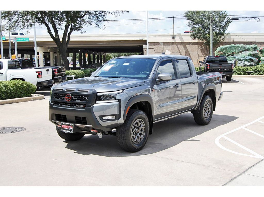 2026 Nissan Frontier PRO-4X w/R Package Gray at South Houston Nissan