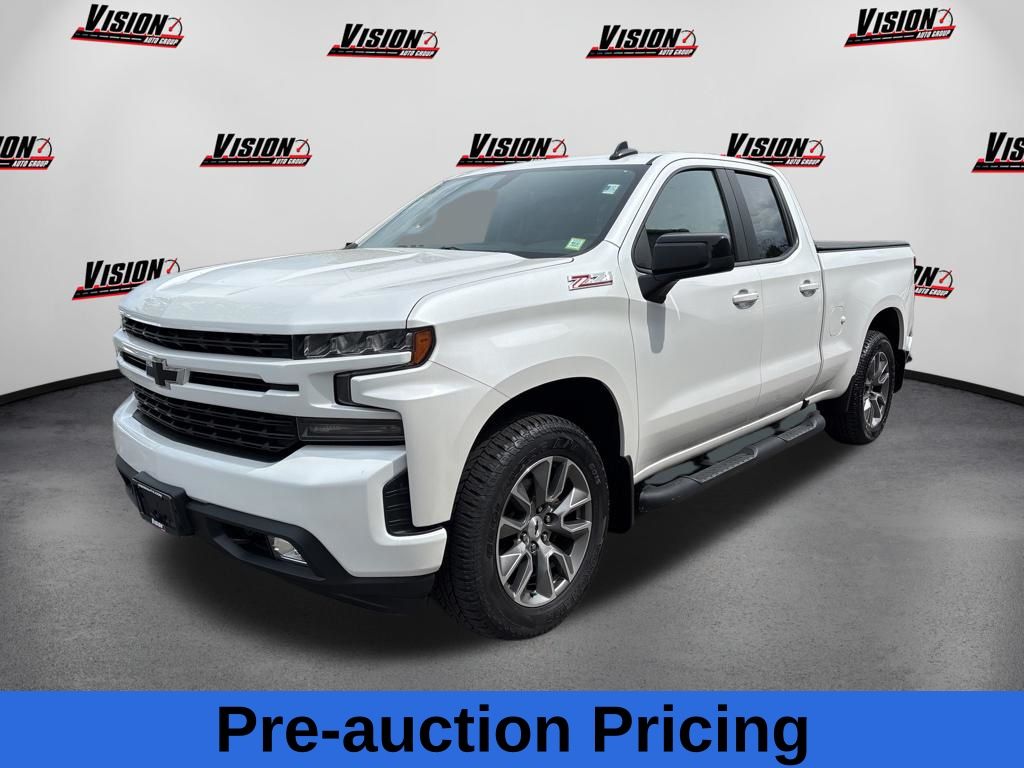 White (Iridescent Pearl Tricoat) 2019 Chevrolet Silverado 1500 RST Double Cab 4WD Pickup Truck Four-Wheel Drive 8-Speed Automatic