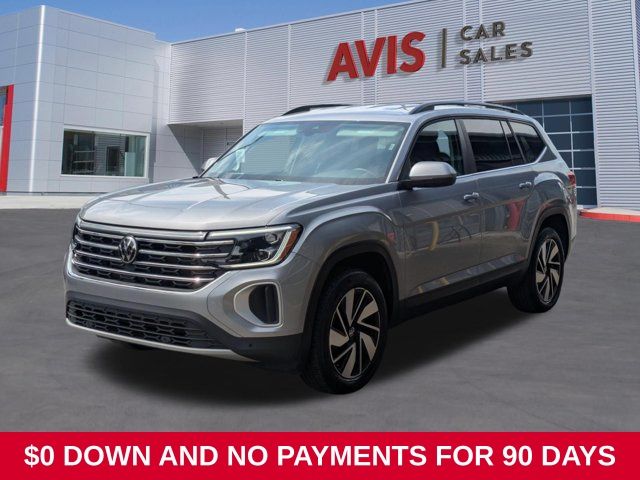 Gray 2025 Volkswagen Atlas SUV / Crossover Front-Wheel Drive 8-Speed Automatic