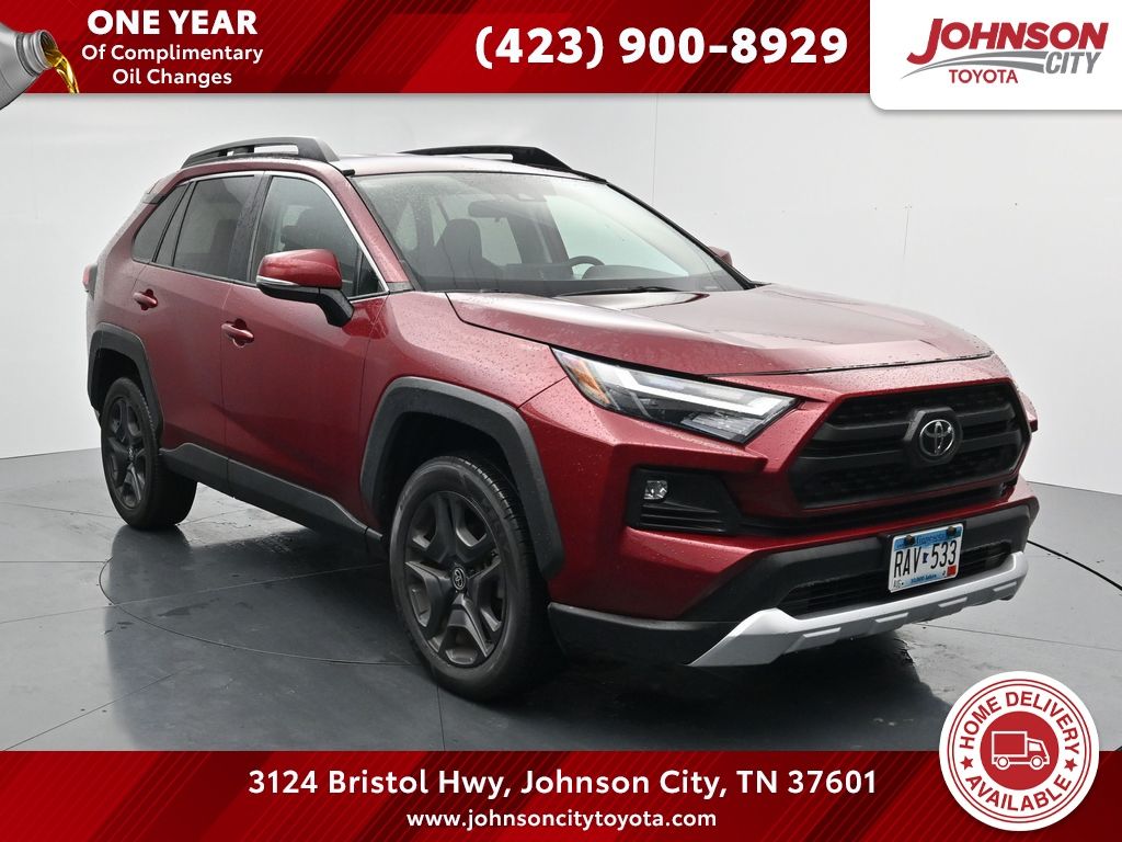 Red (Ruby Flare Pearl) 2024 Toyota RAV4 SUV / Crossover All-Wheel Drive 8-Speed Automatic