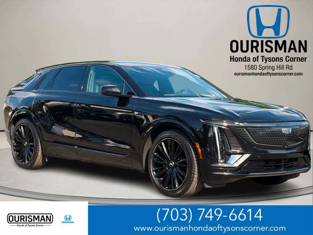 Stellar Black Metallic 2024 Cadillac LYRIQ Sport 2 RWD SUV / Crossover Rear-Wheel Drive 1-Speed Automatic