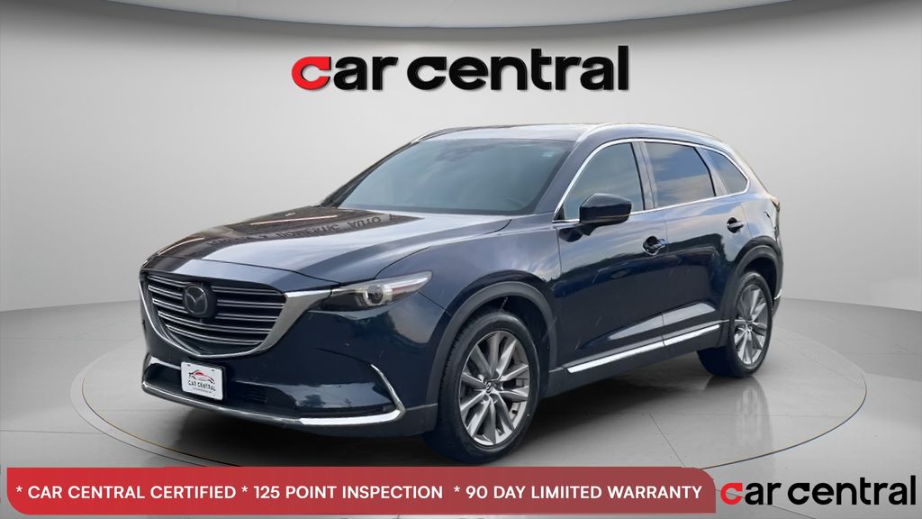 Deep Crystal Blue Mica 2021 Mazda CX-9 Grand Touring AWD SUV / Crossover All-Wheel Drive 6-Speed Automatic