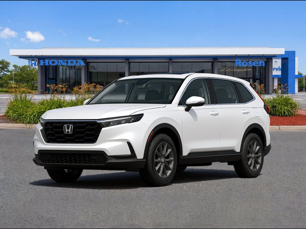 Platinum White Pearl 2026 Honda CR-V SUV / Crossover All-Wheel Drive Continuously Variable Transmission
