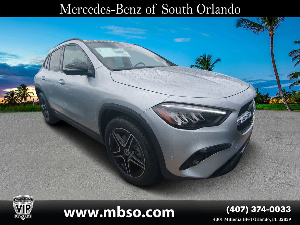 Cirrus Silver Metallic 2026 Mercedes-Benz GLA 250 FWD SUV / Crossover Front-Wheel Drive 8-Speed Dual Clutch