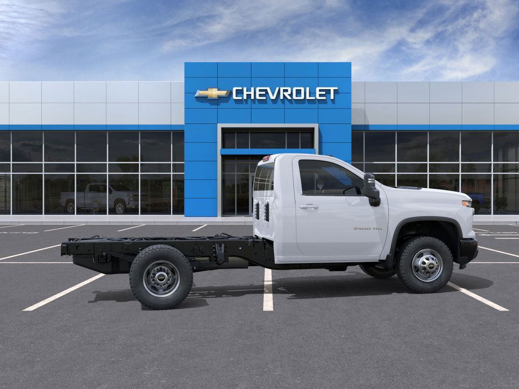 New 2025 White Chevrolet Work Truck image 5