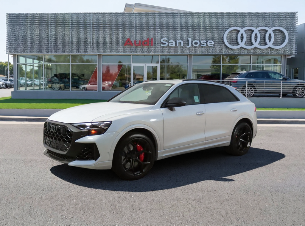 Glacier White Metallic 2026 Audi RS Q8 SUV / Crossover All-Wheel Drive 8-Speed Automatic