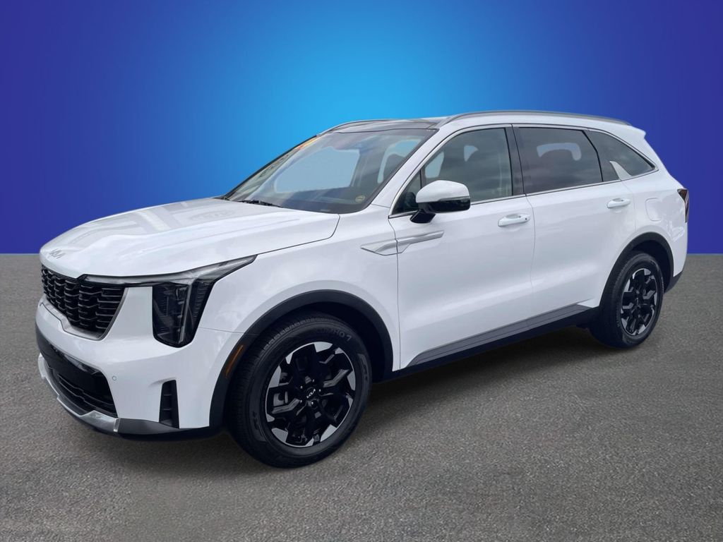 White Pearl 2024 Kia Sorento SUV / Crossover Front-Wheel Drive 8-Speed Automatic