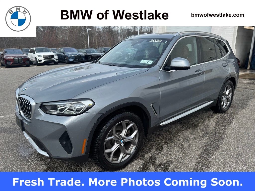 Skyscraper Gray Metallic 2023 BMW X3 xDrive30i AWD SUV / Crossover All-Wheel Drive 8-Speed Automatic