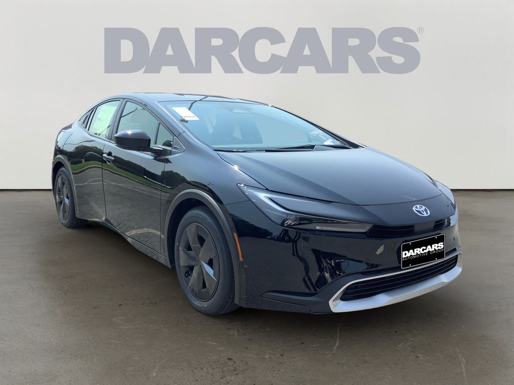 Midnight Black 2026 Toyota Prius Plug-In Hybrid Hatchback Front-Wheel Drive Continuously Variable Transmission