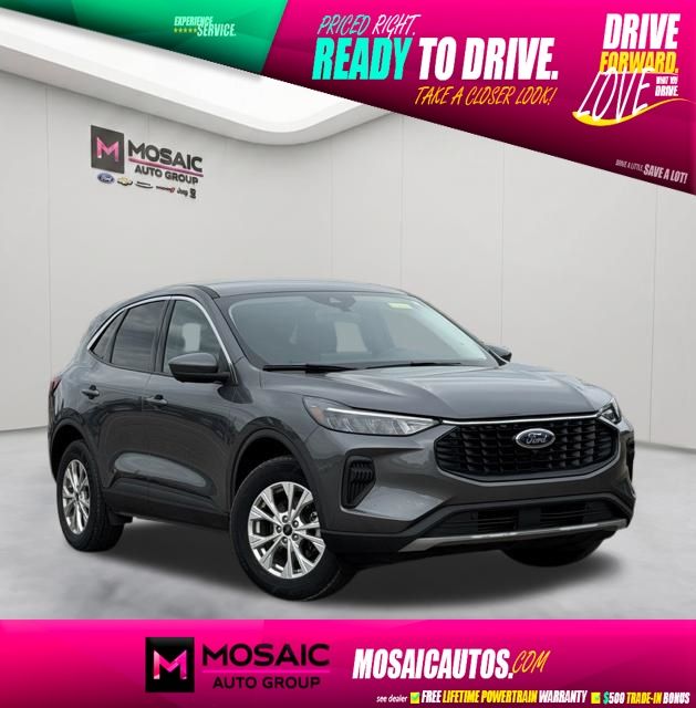 Gray Metallic 2023 Ford Escape SUV / Crossover All-Wheel Drive 8-Speed Automatic