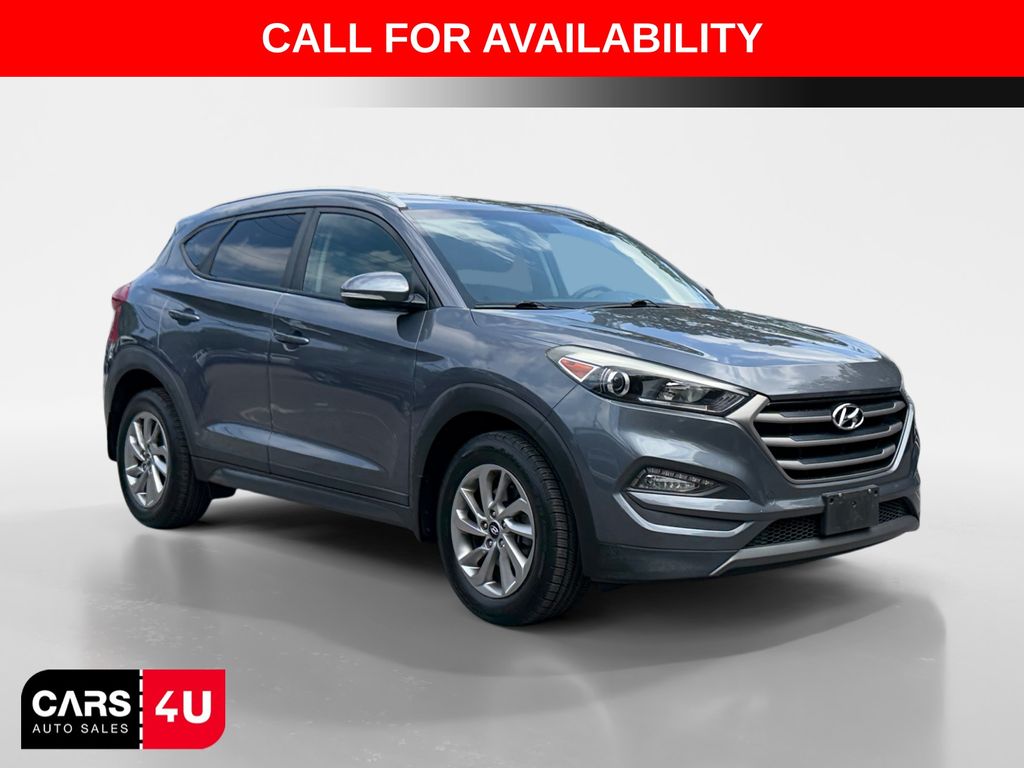 Coliseum Gray 2016 Hyundai Tucson SUV / Crossover All-Wheel Drive 7-Speed Automatic