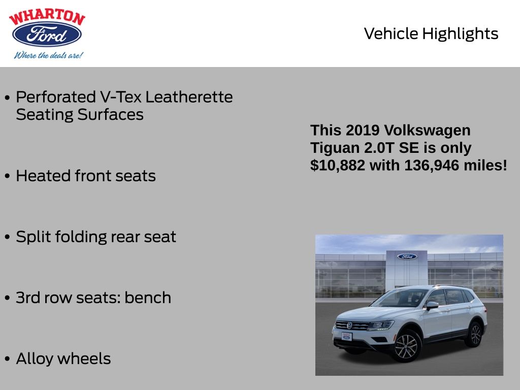 2019 Volkswagen Tiguan 2.0T SE  at Autostrade