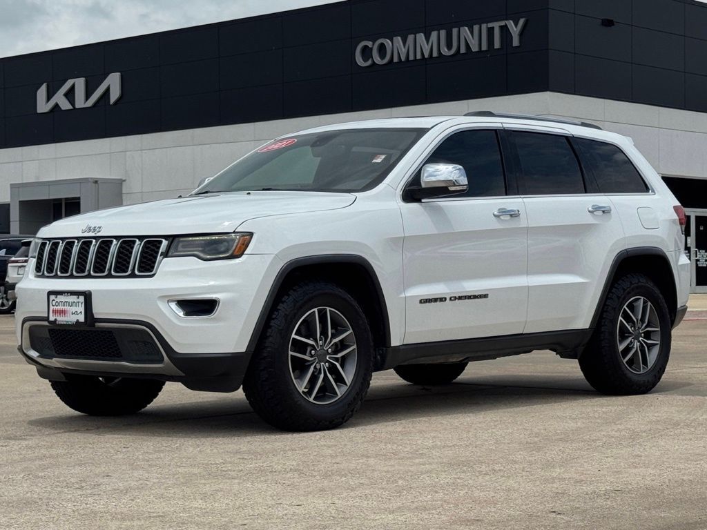 2021 Jeep Grand Cherokee Limited White at Bayway Cadillac of The Woodlands