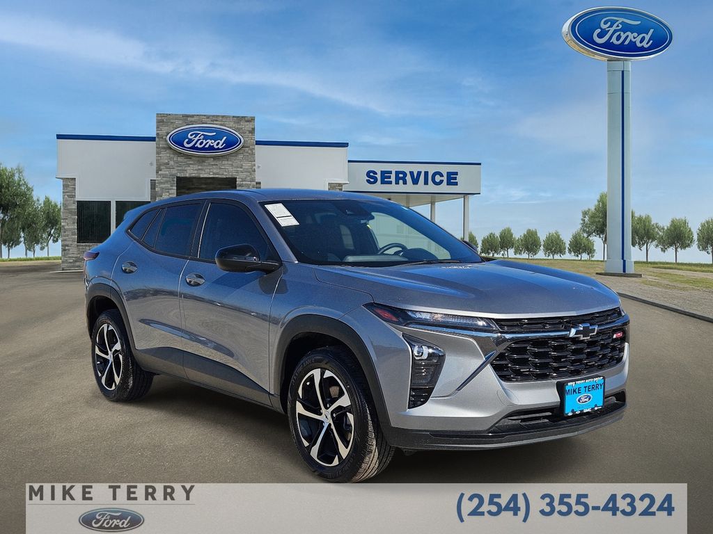 Sterling Gray Metallic 2025 Chevrolet Trax SUV / Crossover Front-Wheel Drive 6-Speed Automatic