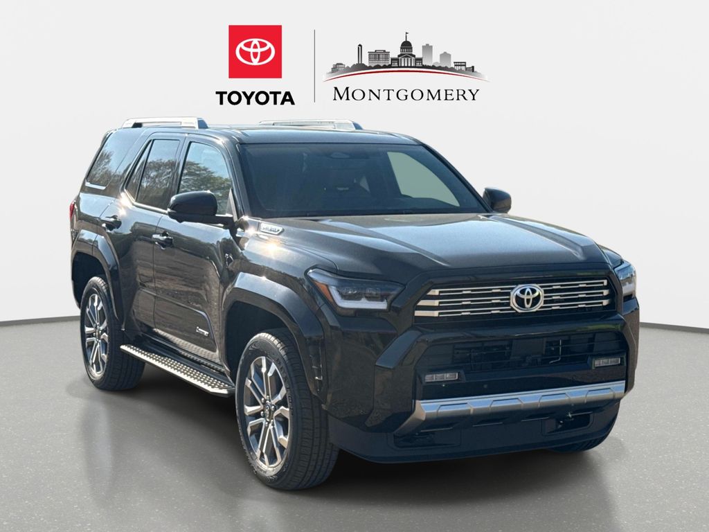 Black 2026 Toyota 4Runner Limited 4WD SUV / Crossover All-Wheel Drive 8-Speed Automatic