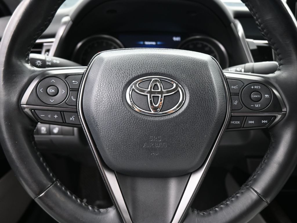 Used 2021 Celestial Silver Metallic Toyota SE image 27