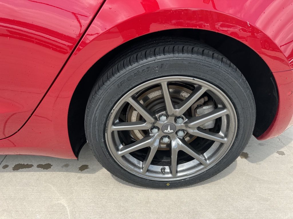2018 Red Multi-Coat Tesla Model 3 Long Range AWD Sedan
