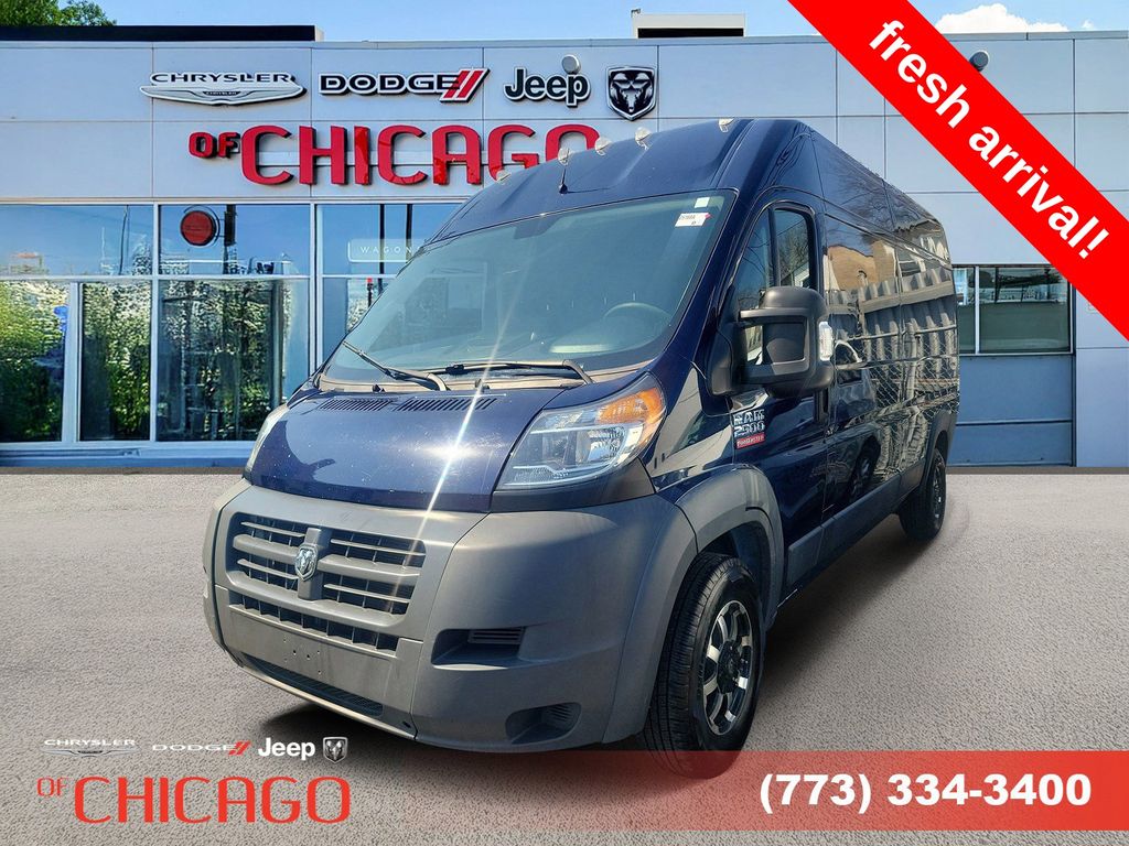 True Blue Pearlcoat 2018 RAM ProMaster 2500 159 High Roof Cargo Van Van Front-Wheel Drive 6-Speed Automatic