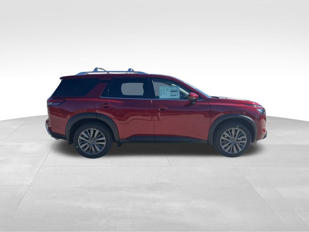 2025 Scarlet Ember Tintcoat Nissan Pathfinder SL FWD SUV