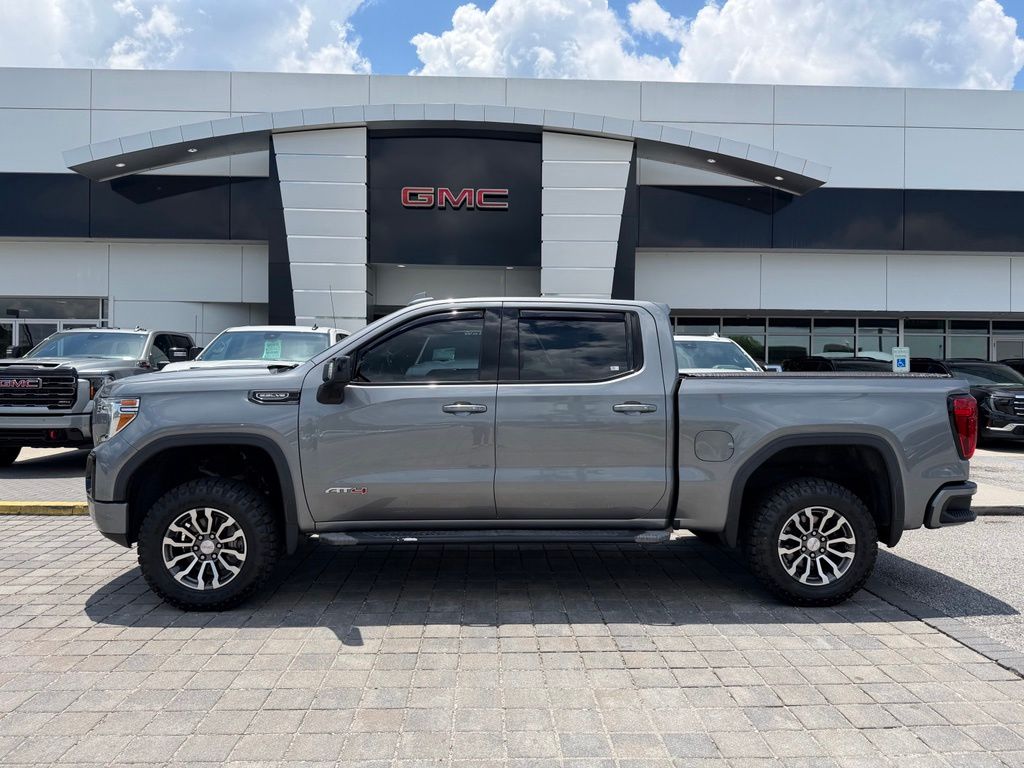Gray (Satin Steel Metallic) 2021 GMC Sierra 1500 Pickup Truck Four-Wheel Drive Automatic
