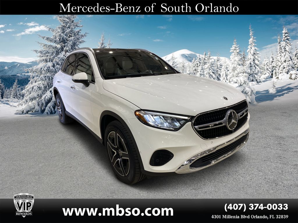 Polar White 2026 Mercedes-Benz GLC SUV / Crossover Rear-Wheel Drive 9-Speed Automatic
