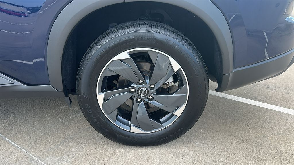 2025 Nissan Rogue SV Blue at South Houston Nissan