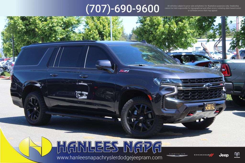 Dark Ash Metallic 2022 Chevrolet Suburban SUV / Crossover Four-Wheel Drive