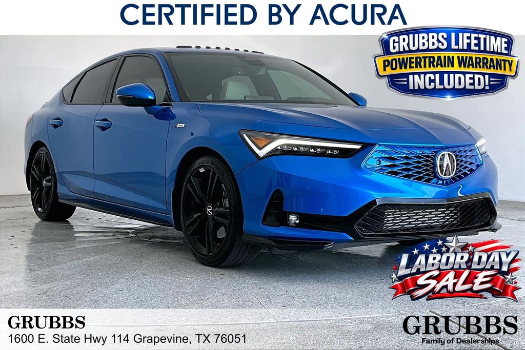 Double Apex Blue Pearl 2026 Acura Integra Sedan Front-Wheel Drive Continuously Variable Transmission