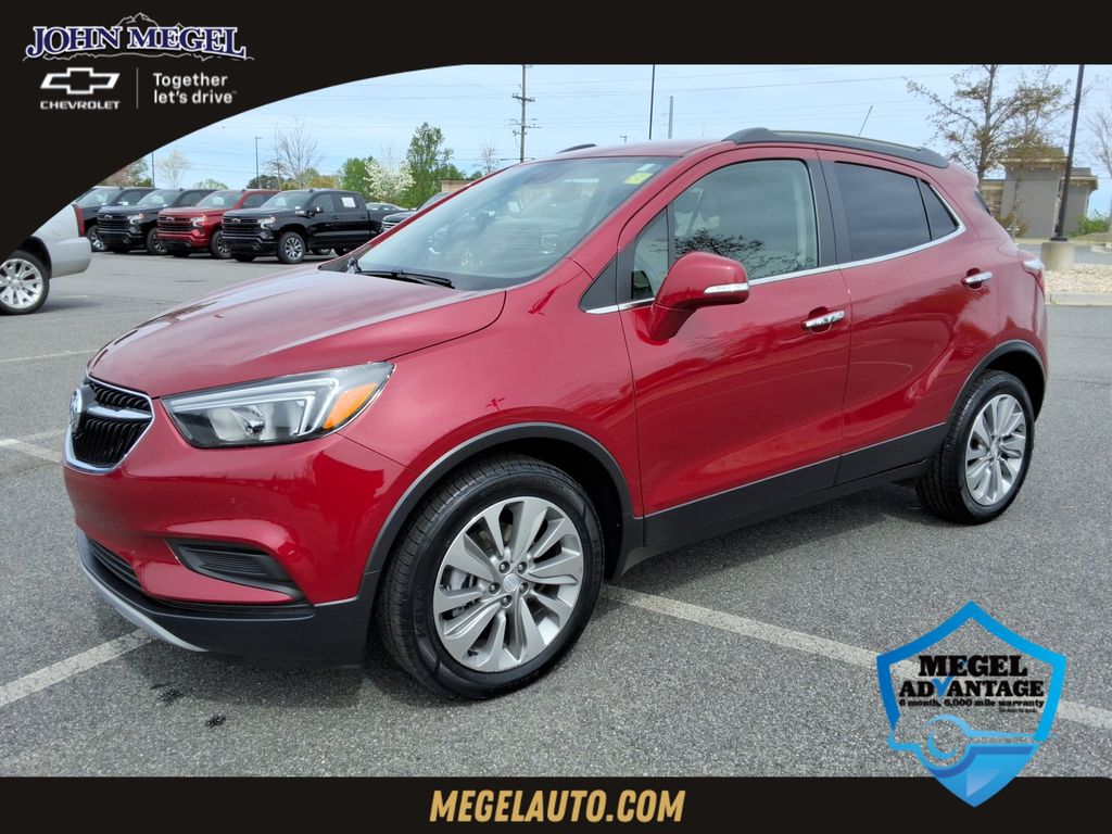 Winterberry Red Metallic 2019 Buick Encore Preferred FWD SUV / Crossover Front-Wheel Drive 6-Speed Automatic Overdrive