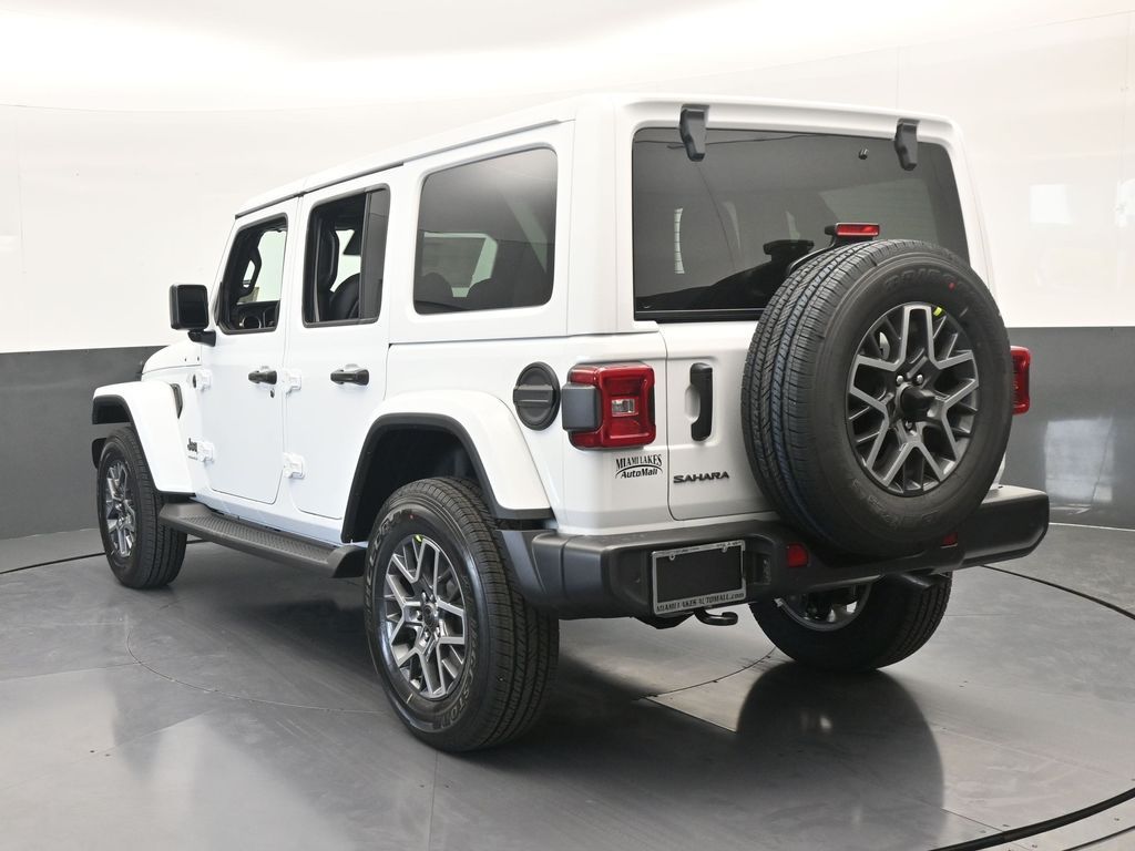 New 2026 Bright White Clearcoat Jeep Sahara image 4